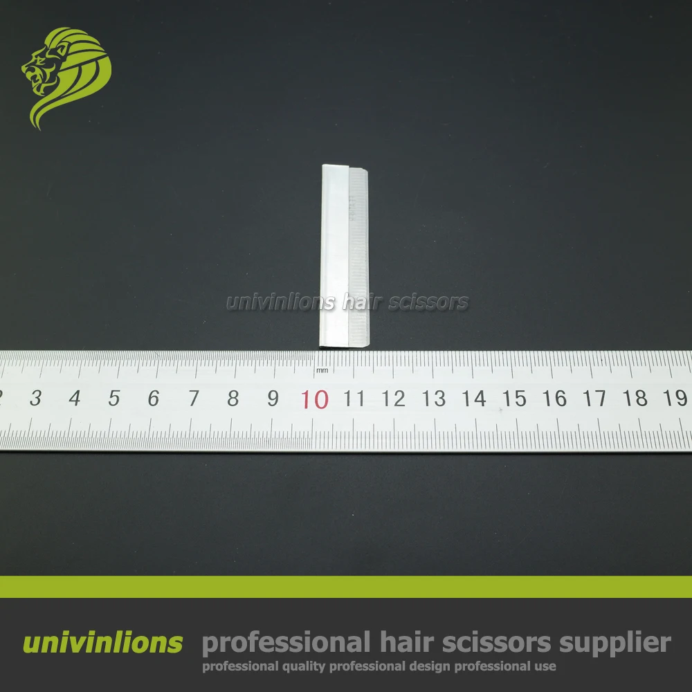 100 шт. лезвие для стрижки бровей и бороды съемное волос парикмахерских ножниц