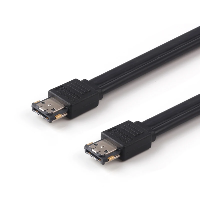 Сверхлучший eSATAp кабель 12 В eSATA USB питания для мужчин и + черный 50 см|esatap cable|power esataesata