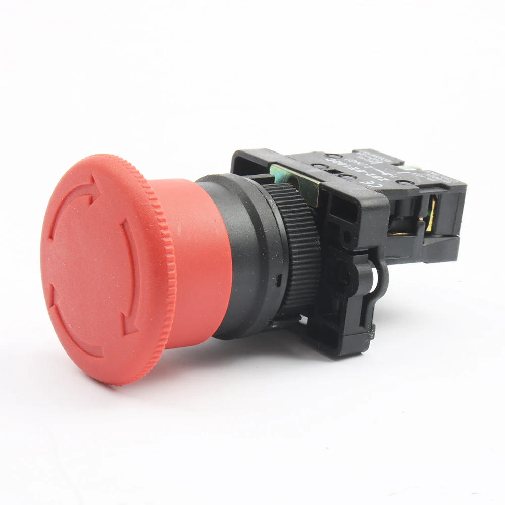 DIANQI XB2 ES542 xb2 es542 фиксацией кнопка грибок головки 40 мм кнопочный