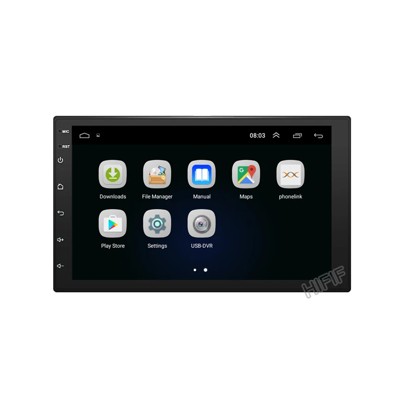 2din автомобильное радио Android 10 универсальная GPS навигация wifi Bluetooth тачскрин
