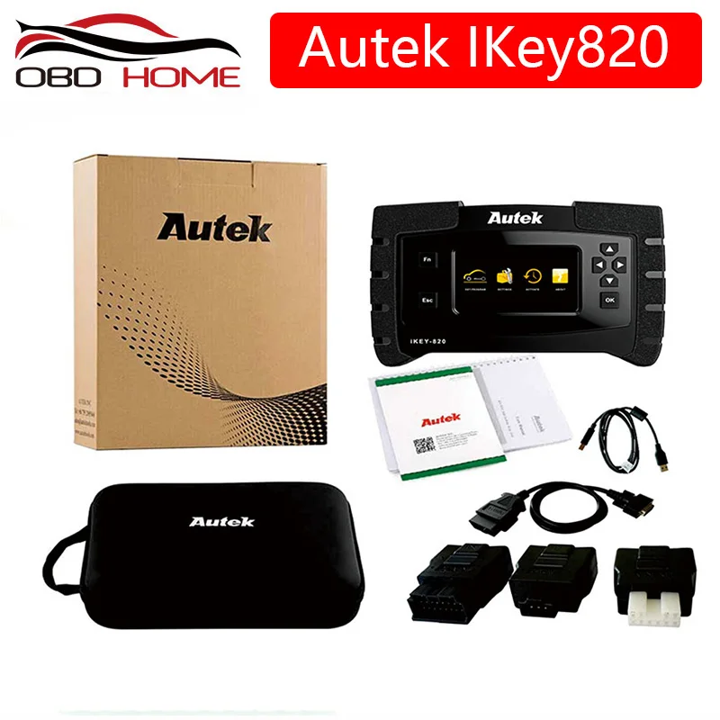 Оригинальный Автомобильный программатор ключей Autek IKey820 Универсальный