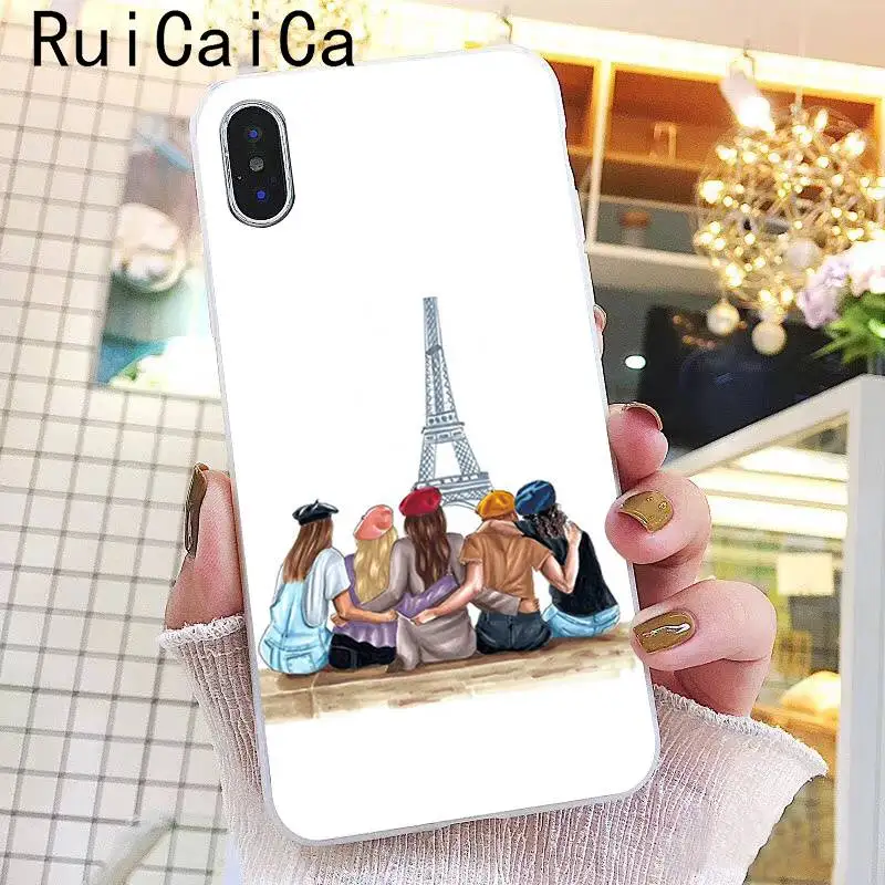 Ruicaica VOGUE Лучший Модный чехол принцессы для девочек и девушек телефона iPhone 8 7 6 6S Plus