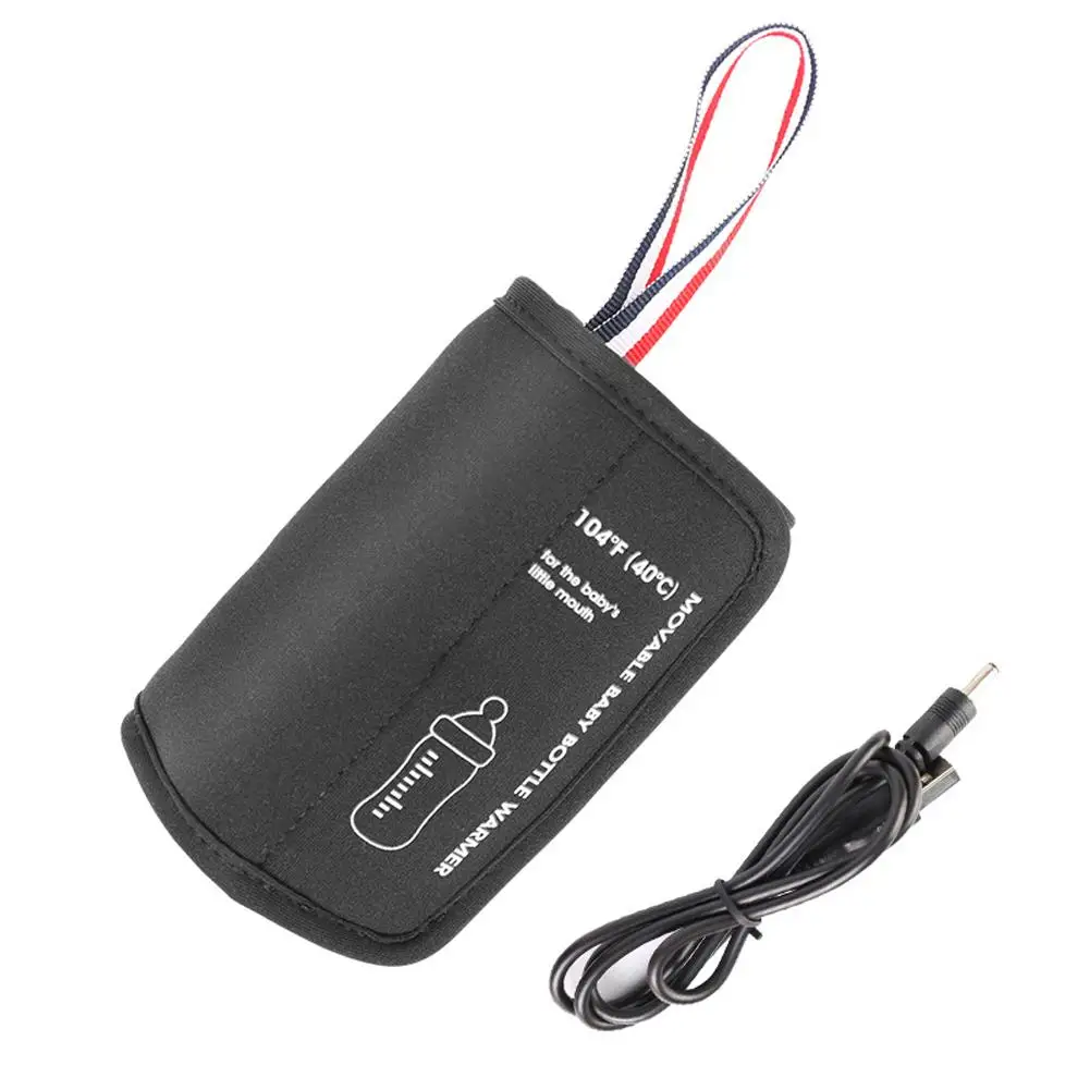 Автомобильный USB подогреватель для детских бутылочек, портативный подогреватель молока для путешествий, бутылочка для кормления младенцев с подогревом, термостат, подогреватель пищи