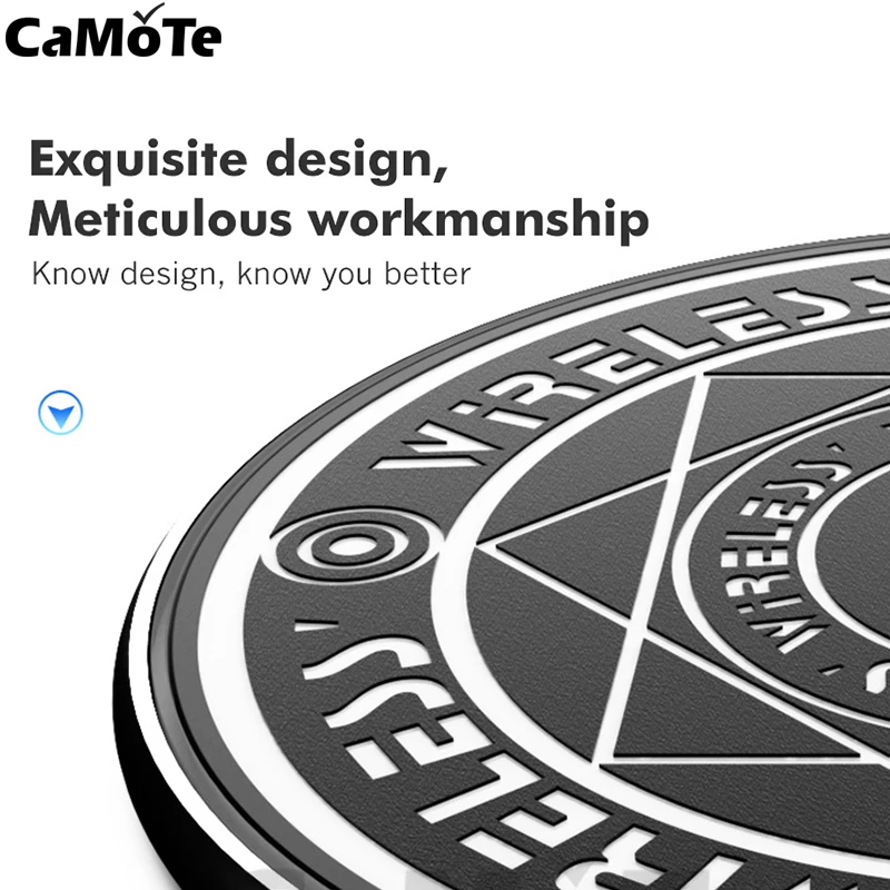 Беспроводное зарядное устройство Magic Circle универсальное беспроводное быстрое Qi
