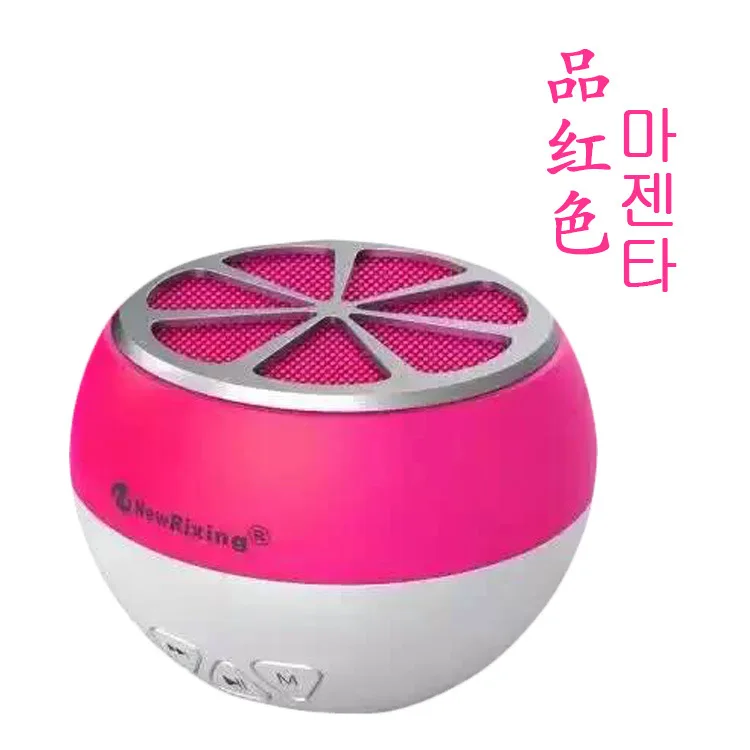 Портативная мини bluetooth колонка в форме лимона беспроводная смарт с поддержкой fm