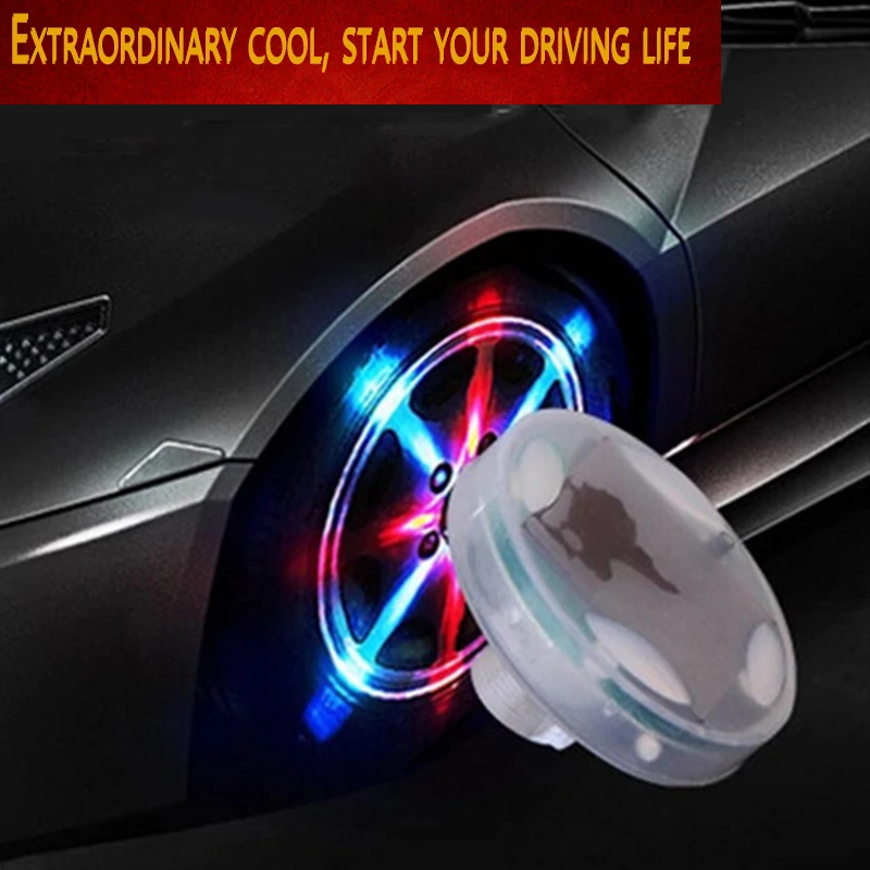 Колпачок клапана колеса для стайлинга автомобиля колпачок на клапан светильник