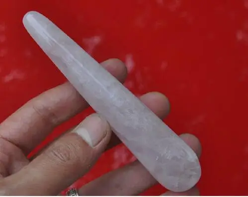 

new arrivals 2 pcs 100% pretty natural rose Quartz Crystal massage Healing
