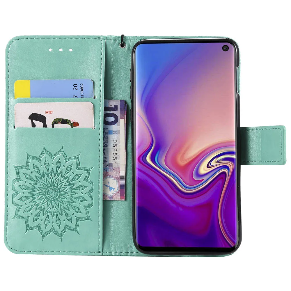 Флип-кейс для Samsung Galaxy S10 S 10 Lite S10Lite кожаный чехол Plus S10Plus чехлы | Мобильные телефоны