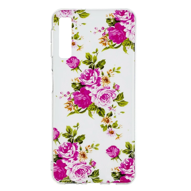 Светящийся чехол для Coque samsung A7 чехол Etui Fundas силиконовый чехол из ТПУ для Coque samsung Galaxy A7 A 7 A750 Carcasa