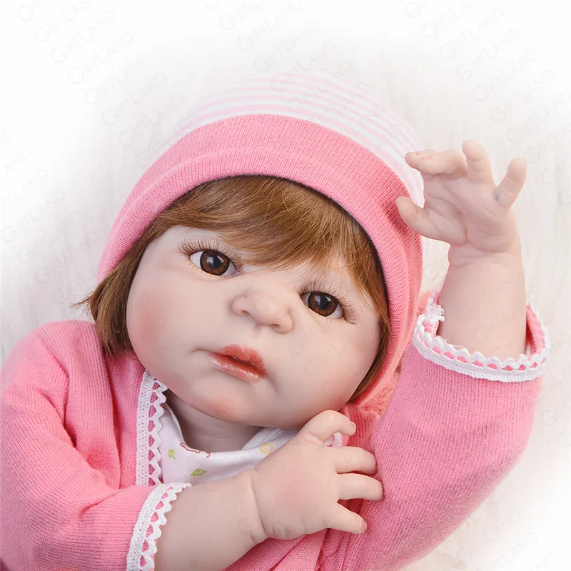 Новинка 2019 года Reborn Baby Doll Bebe полный силиконовые игрушки для детей Bb ручной работы