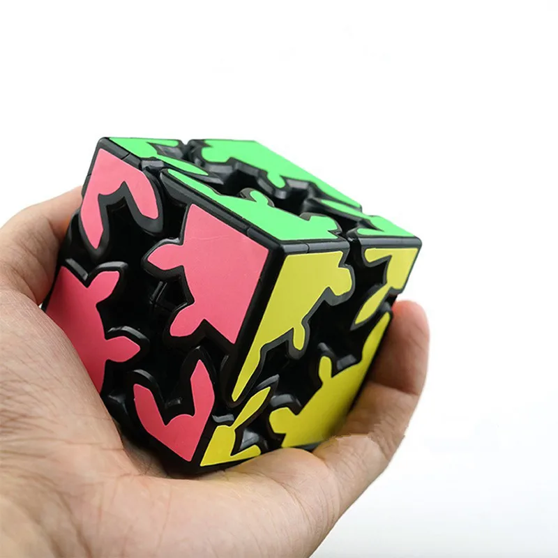 Новое поступление, шестерня, Классические волшебные игрушки, куб, 3x3x3, блок, скоростной куб, красочные детские развивающие игрушки, детские головоломки, куб, Магика - Цвет: style 6