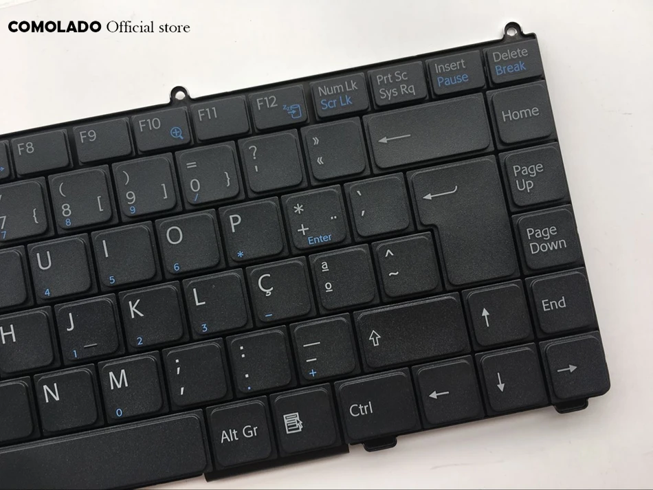 PO Portugal раскладная клавиатура для SONY VAIO VGN-FE серия Черная Клавиатура ноутбука