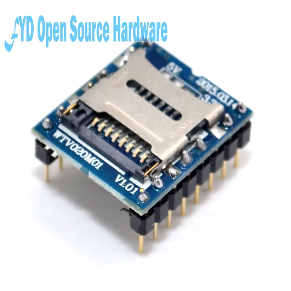 WTV020 SD Mini Card MP3 Sound Module для PIC 2560 UNO R3 WTV020SD 20SS wav|sound module|sd card modulemp3 module |