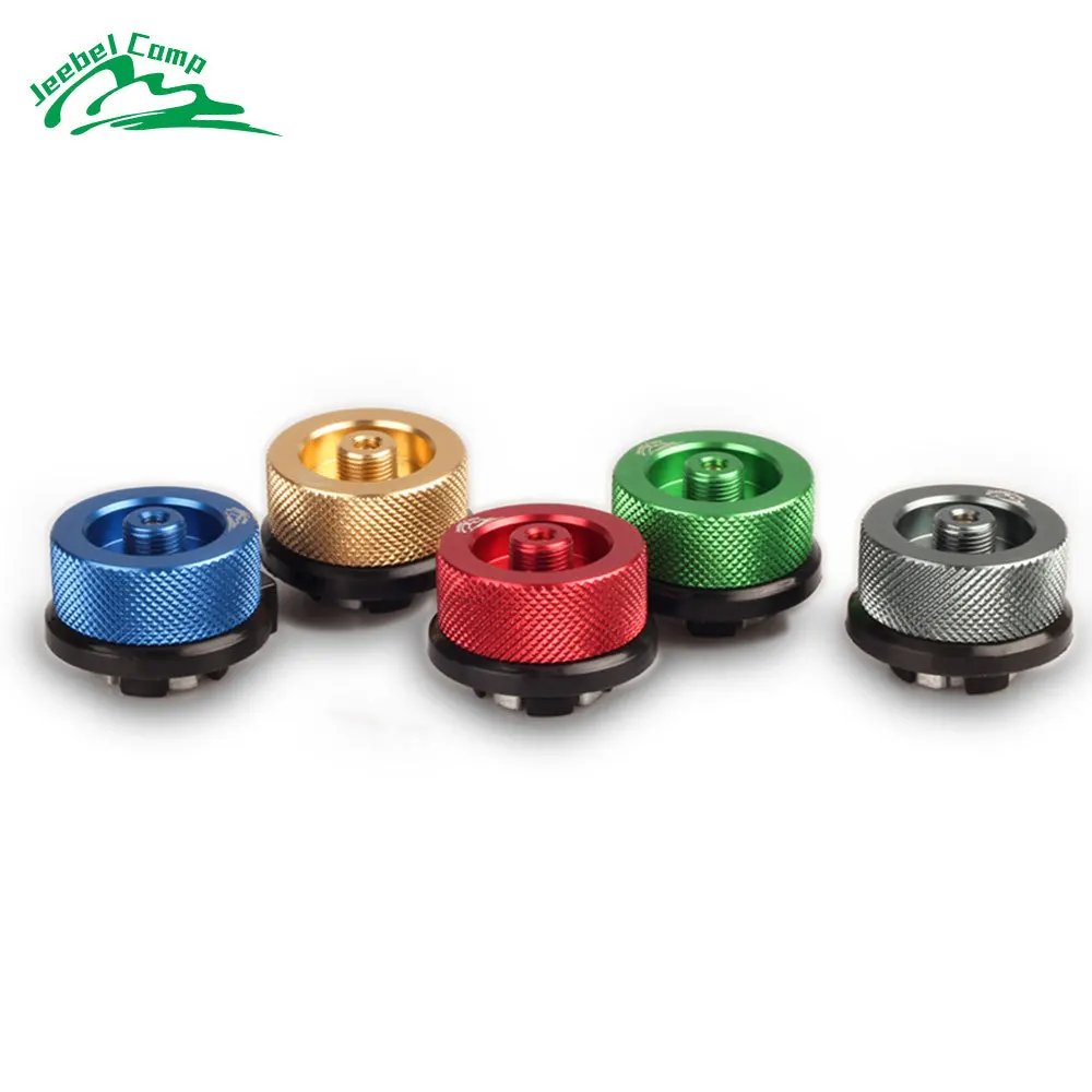 2 шт./лот открытый кемпинг газовая плита конвертер адаптер разъем газовый бак