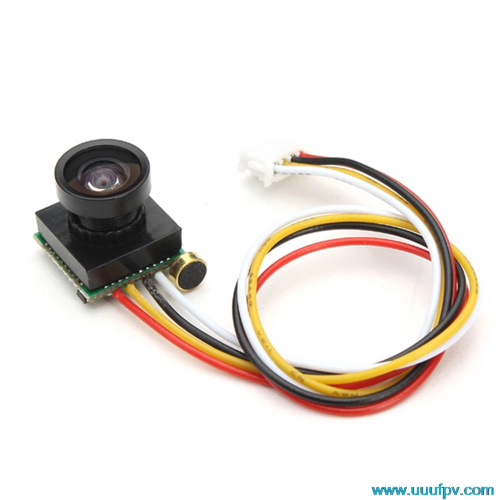 600TVL 170 Deg Micro Small Color Video Camera with Audio For RC 200 250 300 Quadcopter | Игрушки и хобби