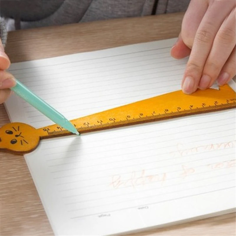 1 шт. линейка в виде кошки 15 см|ruler cute|straight rulercute ruler |