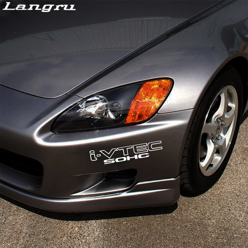 Langru индивидуальная наклейка на окна I vtec Sohc Ivtec Виниловая для грузовика