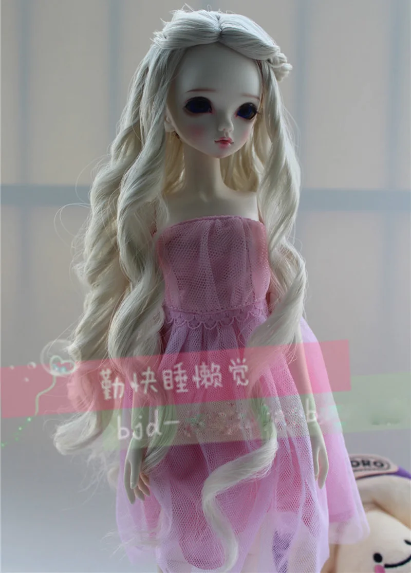 1/3 1/4 1/6 новый стиль Bjd SD кукла парик Модная высокая температура большая волнистая