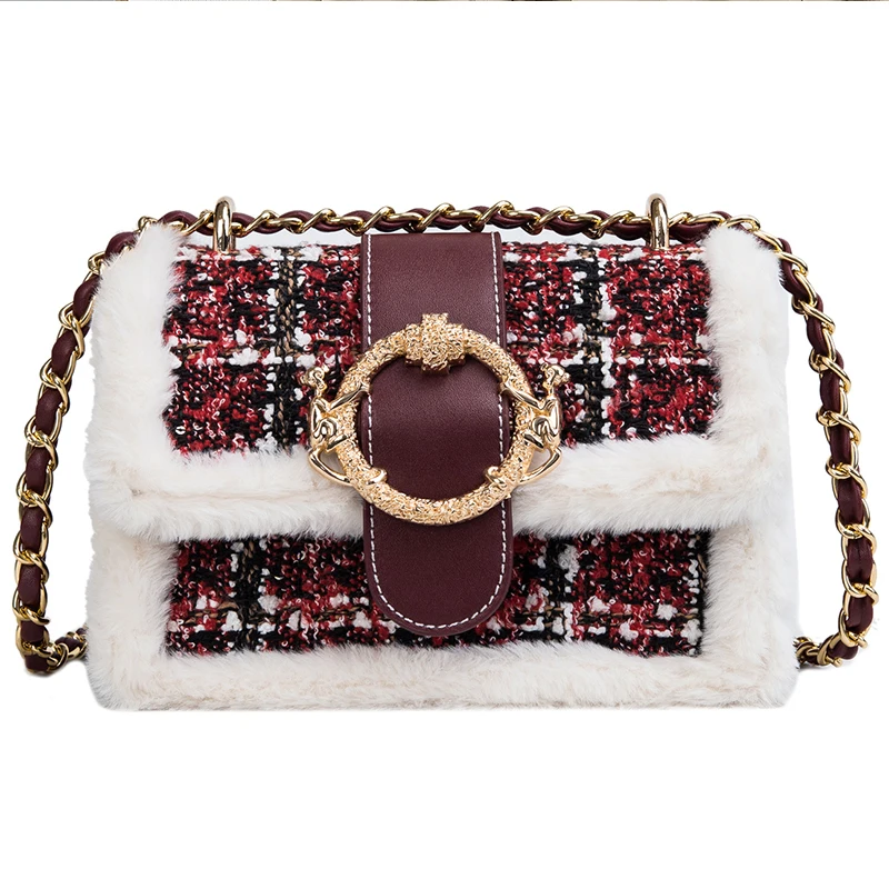 30% off для женщин сумки на плечо известный бренд дамы кроссбоди мешок плюшевые