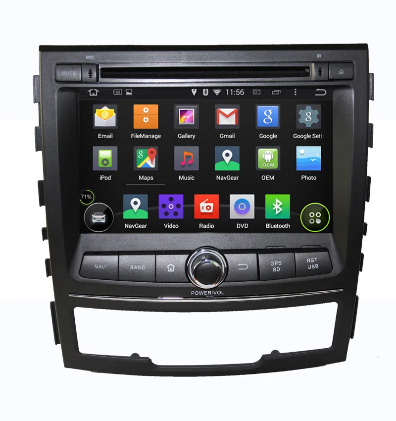 Автомобильный DVD GPS навигатор для ssangion Korando (2010-2013) Android 4.4.4 | Автомобили и мотоциклы