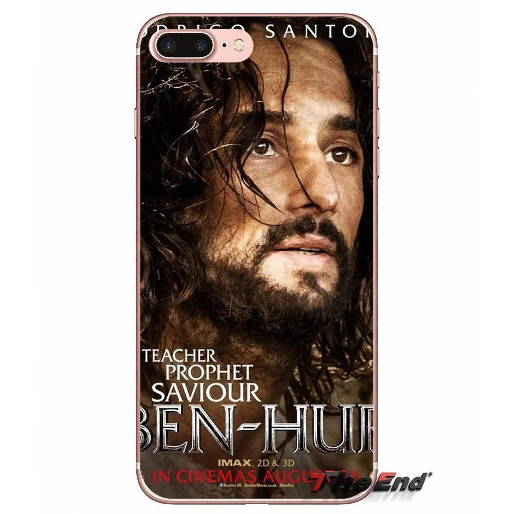 Бен-Гур Силиконовые ТПУ мягкий чехол для телефона IPhone X 4 4S 5 5S 5C SE 6 S 7 8 плюс Samsung Galaxy