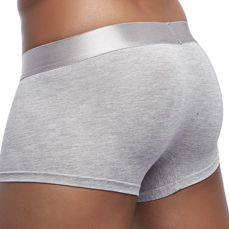 Мужские трусы боксеры JOCKMAIL однотонные Мягкие Трусы из модала для геев