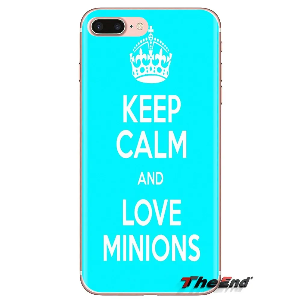 Силиконовый чехол для телефона Samsung Galaxy S3 S4 S5 Mini S6 S7 Edge S8 S9 S10 Plus Note 3 4 5 8 9 Keep Calm and love