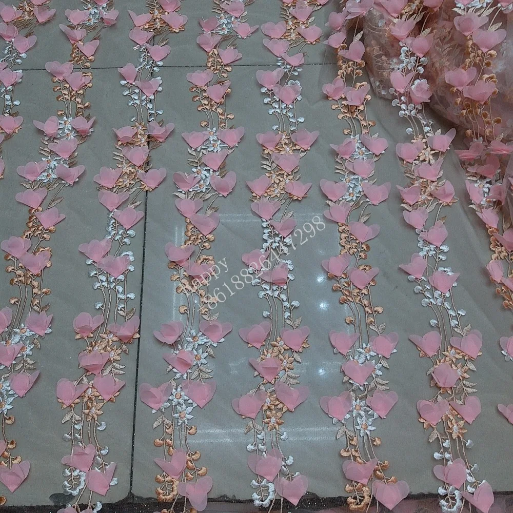 Новое Персиковое/белое/бежевое/Красное вино/розовое 3D Цветочное платье для