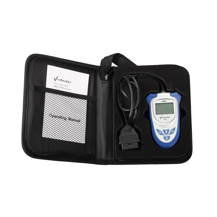 V-CHECKER VCHECKER V CHECKER V201 Professional OBD2 Scanner With Canbus Free Shipping | Автомобили и мотоциклы