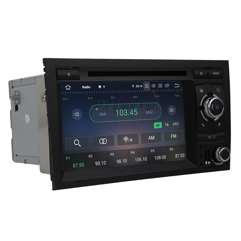 KSAOTU 7 &quotDAB + 4G Android 9 0 автомобильный DVD плеер SD GPS для Audi A4 | Автомобили и мотоциклы
