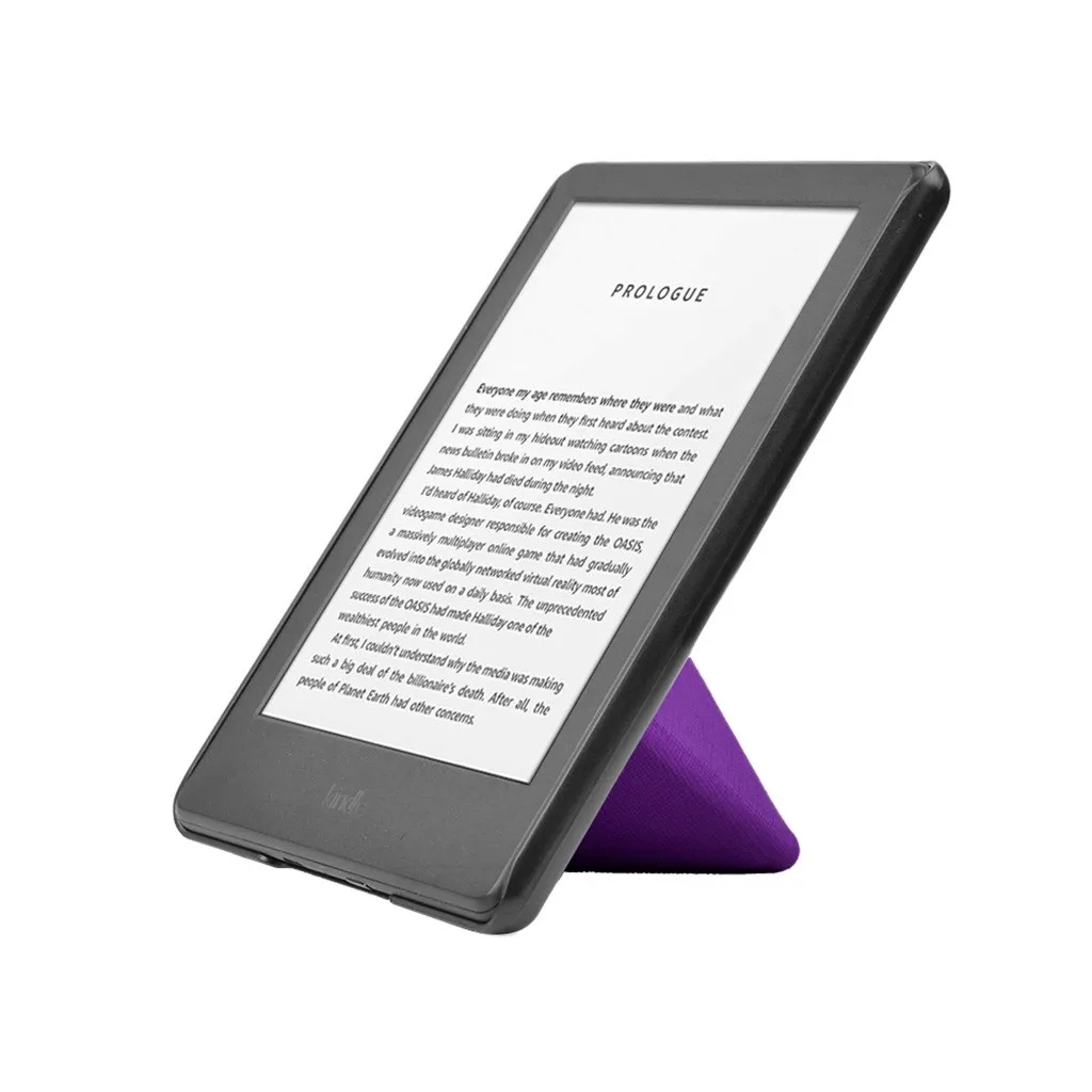 Кожаная подставка для всех NEWKindle Mosunx 10-го поколения 6 дюймов magro Inteligente Caso Capa de Couro