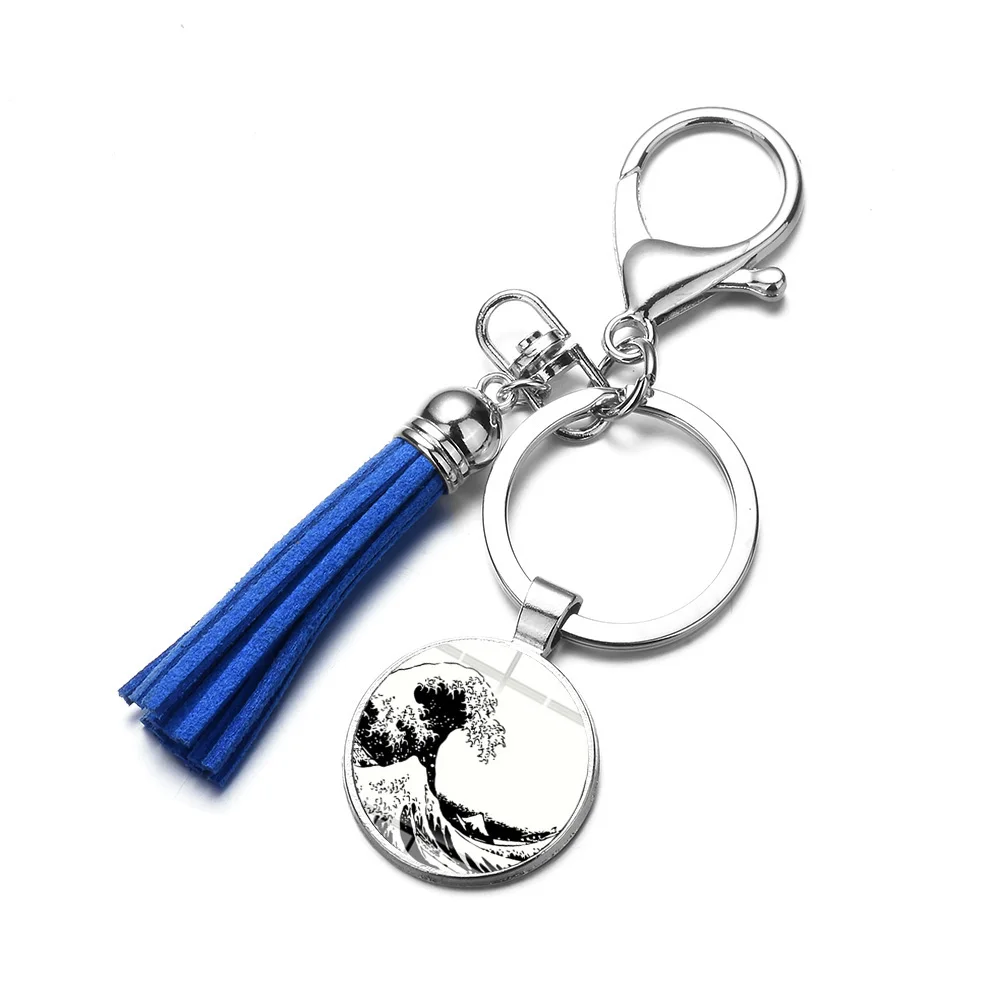 Азиатских канагава серфинга художника Кацусика Хокусай картина кисточкой