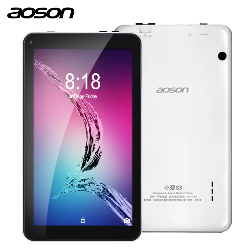 Aoson 7 дюймовый детей Tablet PC 1G + 8 GB/16 GB 4 ядра 3g/4G телефон вызов планшет андроид