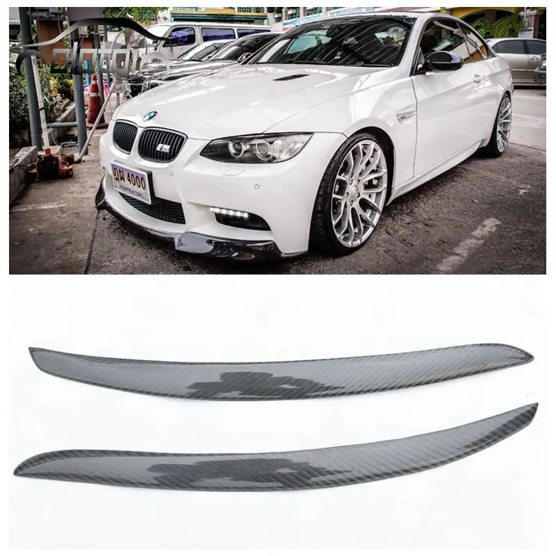 OLOTDI Настоящее углеродное волокно автомобильный ВЕКО для BMW E92 3 серии Передний