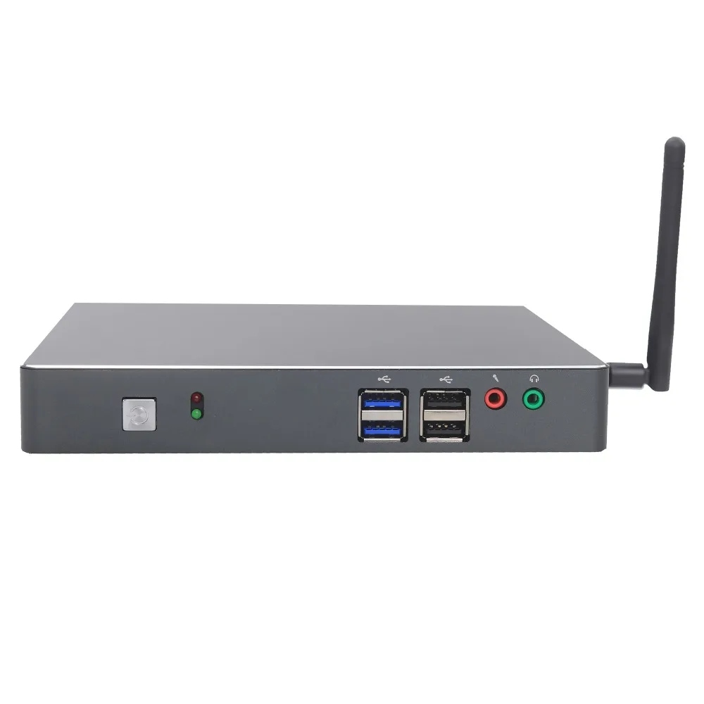 8 ГБ ОЗУ 1 ТБ хранение тонкий Настольный компьютер Windows 10 Intel Core I7 Мини ПК USB 3,0 HDMI VGA 1080P Play медиа