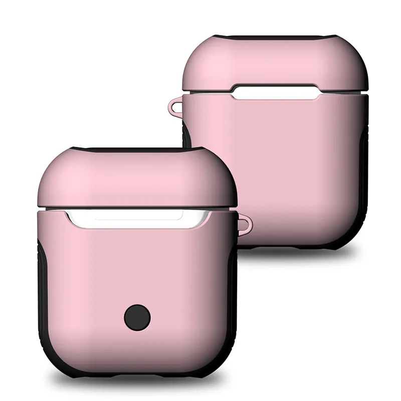 Чехол для наушников Apple AirPods чехол настоящих беспроводных Bluetooth Air Pods защитный AirPod