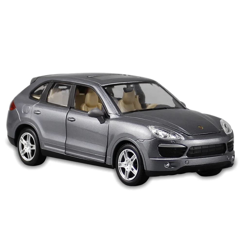 1:24 моделирование сплава модель гоночной машины для Porsche Cayenne с музыкой и светом