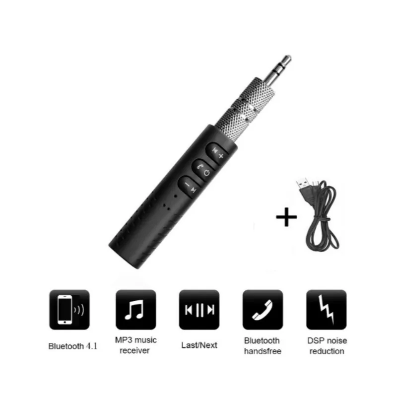 

3.5mm Car Bluetooth Kit Audio Receiver Sticker For Mazda 3 6 5 Spoilers CX-5 CX 5 CX7 CX-7 323 CX3 CX5 626 M3 M5 MX5 RX8 Atenza