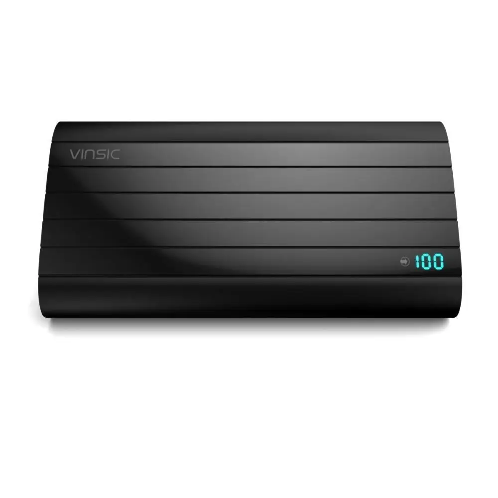 Vinsic 18650 power Bank 20000 мАч ЖК внешний аккумулятор портативное быстрое зарядное