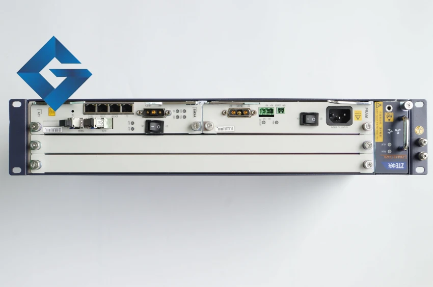 Оригинал ZTE ZXA10 C320 OLT 10GE SMXA/3 карты * 1 карта питания источник AC + DC поддержка GPON и