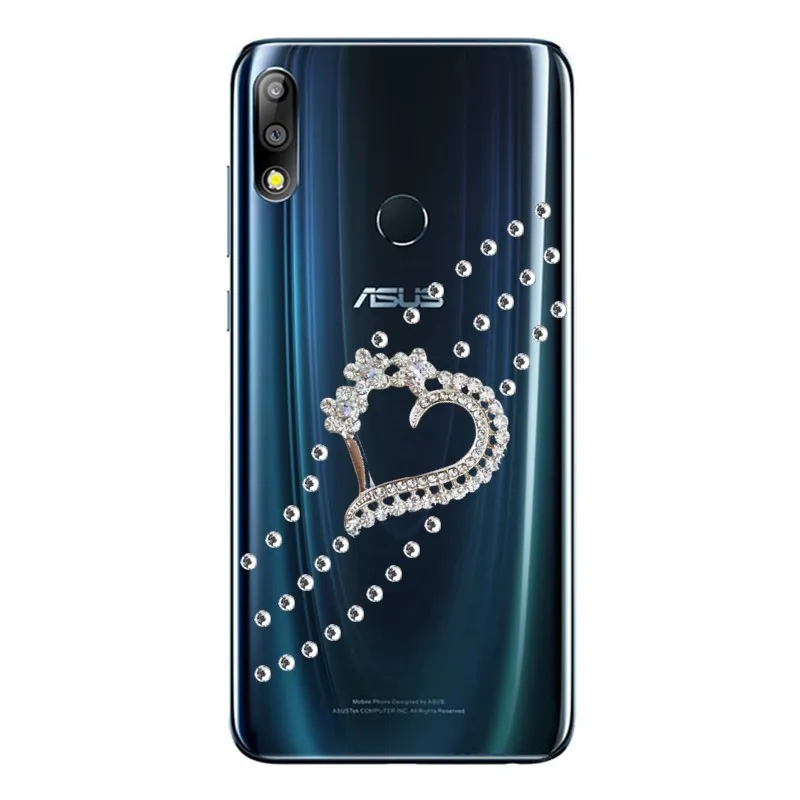 3D роскошный блестящий чехол для телефона Asus Zenfone Max Pro (M2) ZB631KL ZB633KL ZB553KL ZB555KL ZB570TL