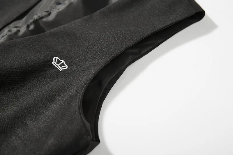 Мужская одежда 2018 деловой жилет на 4 пуговицах без рукавов облегающий мужской для