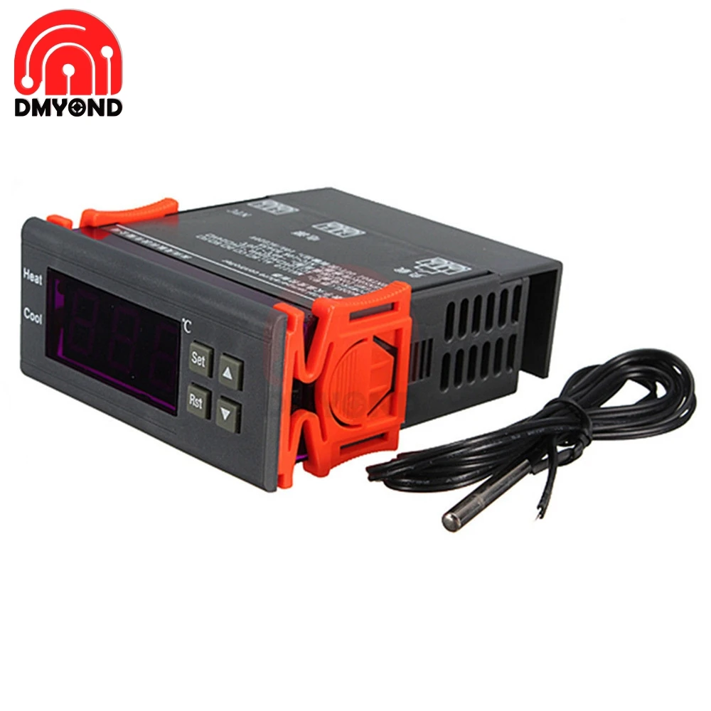 STC 1000 DC 12V 10A два релейных выхода СВЕТОДИОДНЫЙ Цифровой температурный контроллер