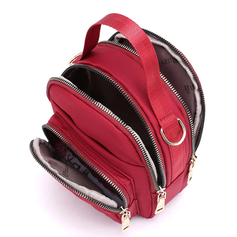 Сумка на плечо Женская нейлоновая Модный мессенджер через мягкий саквояж