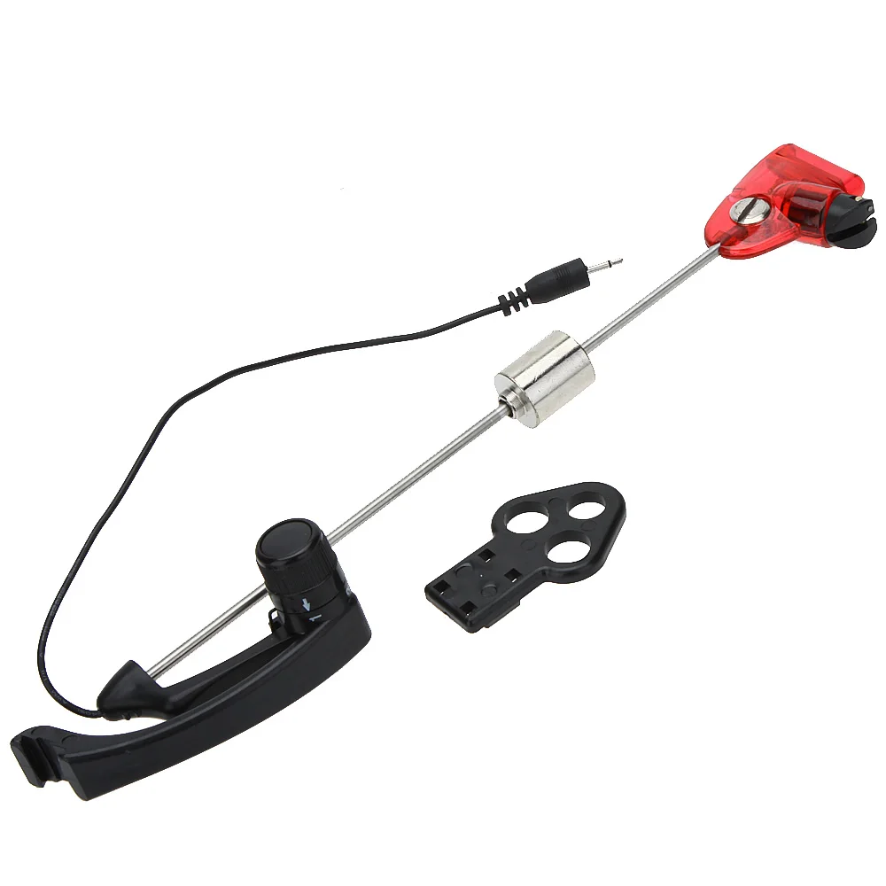 Lixada LED Wireless Fishing Alarm Bite Alerts Kit Bell Tone Volume Carp Swinger in Case Illuminated | Спорт и развлечения