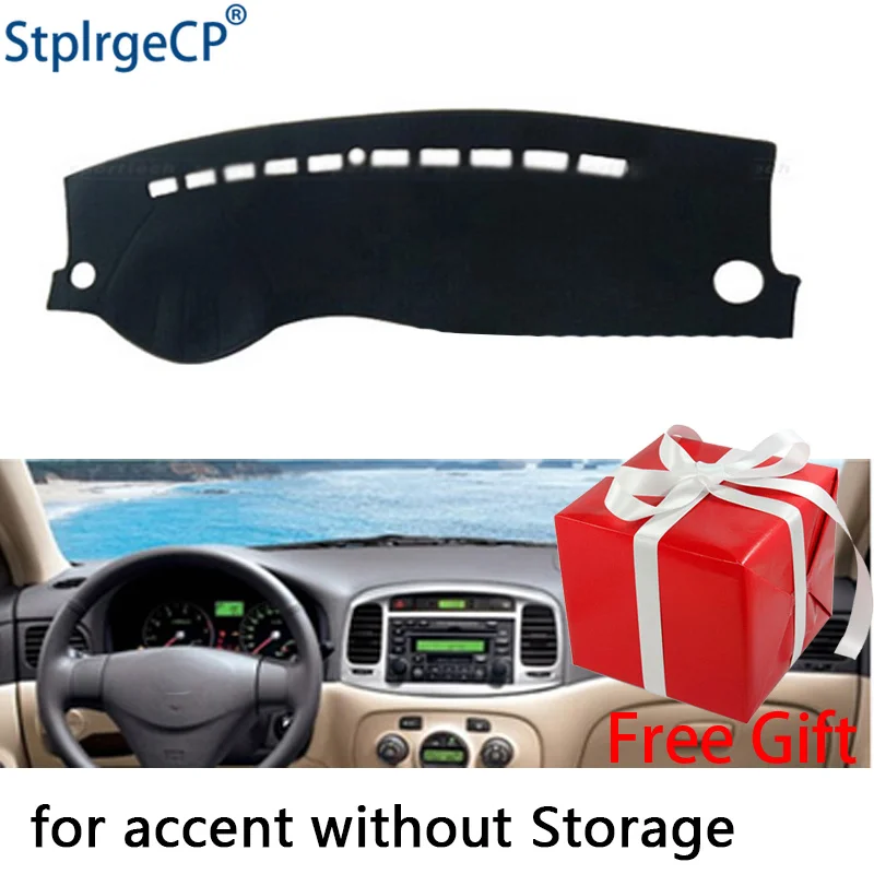 Коврик для приборной панели Hyundai Accent 2006 2007 2008 2011 защитный коврик накидка подушка