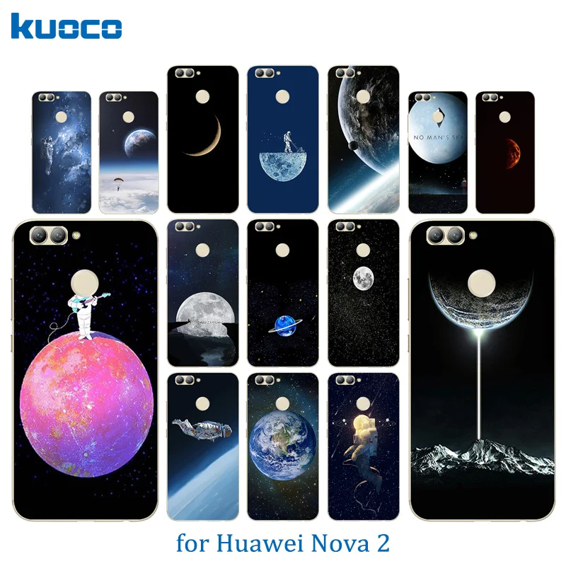 Чехлы для телефонов 5 0 дюйма Huawei Nova 2 Space World силиконовая Мягкая задняя крышка из