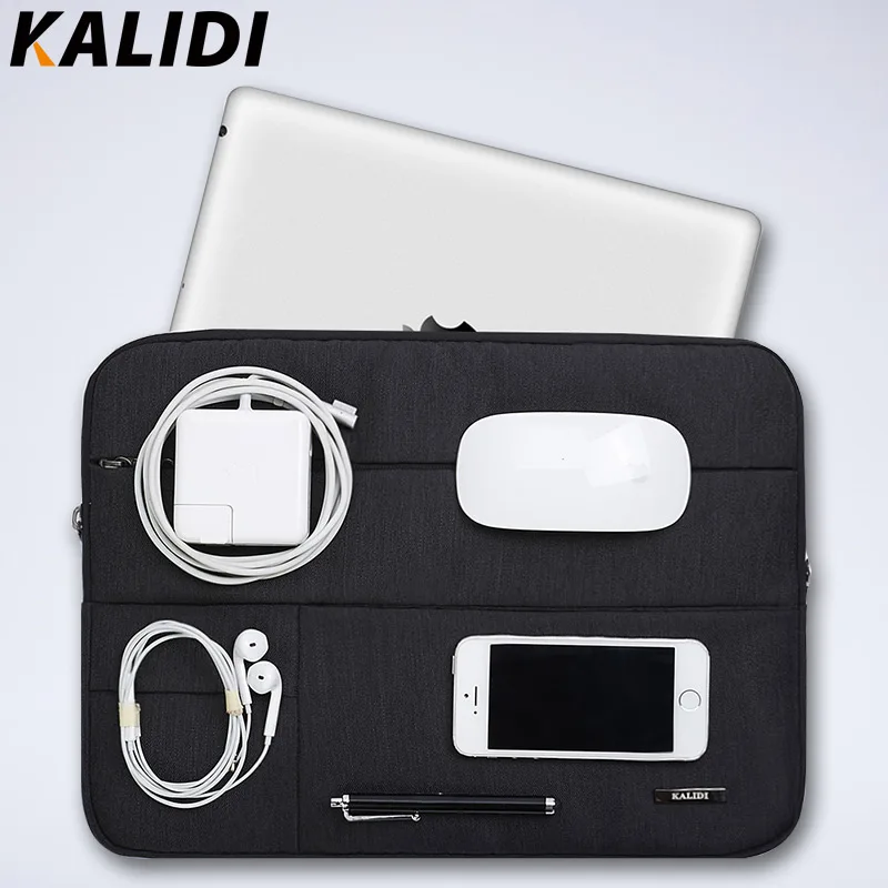Сумка KALIDI для ноутбука 13,3 14 15 15,6 дюймов Сумка для ноутбука Macbook Air Pro 11 13 15 Dell Asus hp acer чехол для ноутбука водонепроницаемый