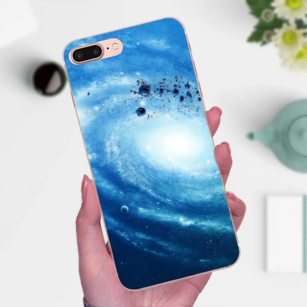 Красивое звездное небо для Xiaomi Mi3 Mi4 Mi4C Mi4i Mi5 Mi 5S 5X 6 6X 8 SE A1 Max Mix 2 Note 3 4 мягкие узоры из