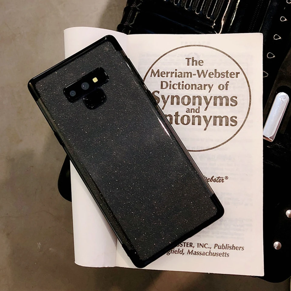 Чехол на мобильный телефон для samsung Note 9 чехол из силикона и термополиуретана Bling